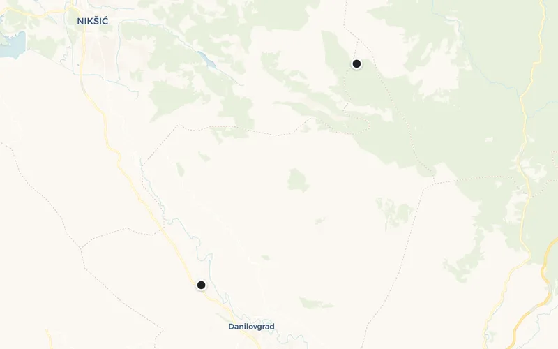 Тури напрямку на карті